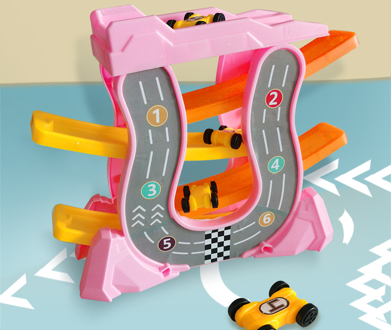 軌道滑翔車玩具 創意趣味滑翔車 軌道車益智玩具2