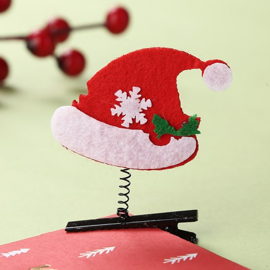 兒童聖誕髮夾 聖誕頭飾 聖誕禮物 聖誕派對必備 聖誕樹麋鹿聖誕帽