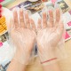 一次性PE透明塑膠手套 廚房 打掃用透明塑膠手套批發 48入裝