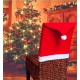 創意聖誕椅套 聖誕裝飾品 派對必備 聖誕帽造型椅套