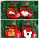 (12入)小號聖誕襪 聖誕襪 聖誕糖果襪 聖誕禮品袋