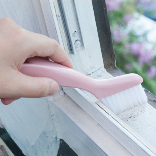 (2入)可折疊縫隙刷 門窗清潔刷 凹槽溝槽刷 水槽角落長柄刷