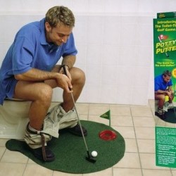 大號不無聊 廁所高爾夫球 迷你高爾夫玩具 無聊廁所玩具 交換禮物