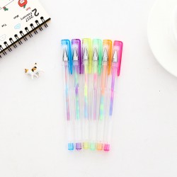 創意100色彩色中性筆組 亮色原子筆