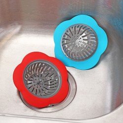 花朵造型水槽防堵塞過濾網 廚房洗手檯過濾器