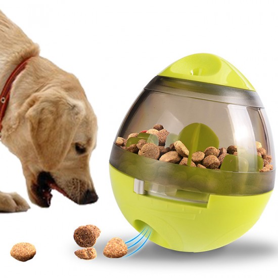 寵物不倒翁餵食玩具 可調節食物大小 創意互動狗狗玩具 餵食器