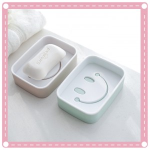 創意浴室必備笑臉香皂盒 微笑肥皂架 瀝水香皂置物架