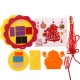 DIY中國風過年春節布置吊飾 創意手工布藝新年吊飾