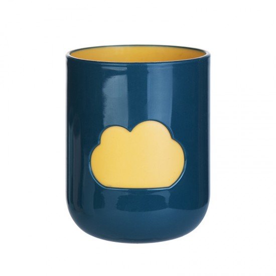 雙色雲朵造型漱口杯 創意家用情侶牙刷杯 居家必備洗漱杯 杯子