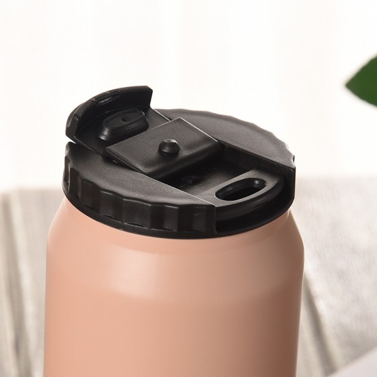 易開罐造型304不鏽鋼保溫杯 500ML 創意可樂汽水造型保溫杯 簡約環保保溫杯