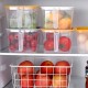 透明手柄保鮮盒 冰箱收納儲物盒 蔬菜水果保鮮盒 收納盒
