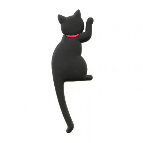 可愛貓咪造型磁鐵 創意貓咪磁鐵掛勾 冰箱貼 磁鐵掛鈎