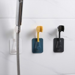 蓮蓬頭調整支架 浴室淋浴必備調整支架 黏貼式360度調節掛架