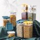 食物防潮密封罐 防潮食物分類收納盒 方形雜糧罐 食品收納盒