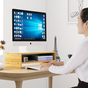 電腦螢幕增高架 辦公必備桌面整理置物架 液晶螢幕增高架 抽屜收納盒