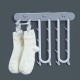 簡易多功能摺疊襪架 創意按壓式襪子內衣抹布收納架 居家必備衣架夾
