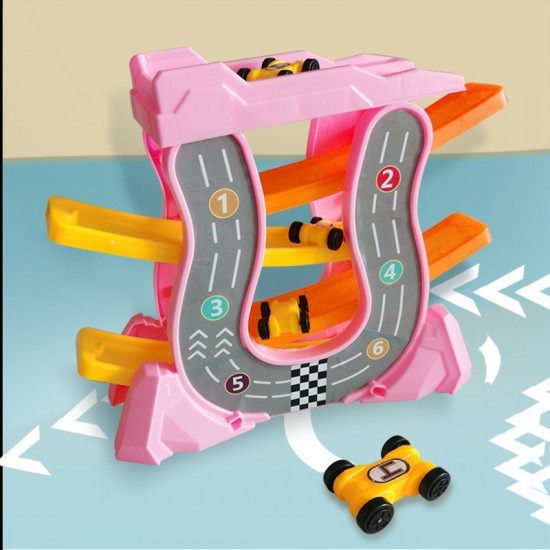 軌道滑翔車玩具 創意趣味滑翔車 軌道車益智玩具