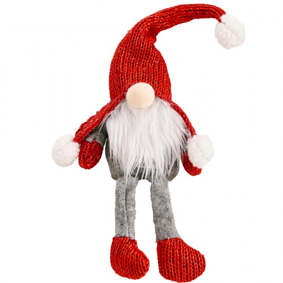 聖誕老人娃娃擺飾 無臉毛衣老人裝飾 聖誕節裝飾品