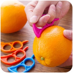 創意老鼠造型剝橙器 迷你剝皮器 外出必備水果剝皮器