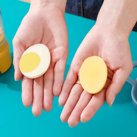 創意蛋黃蛋白混合器 旋風黃金蛋製造器 創意手動打蛋器