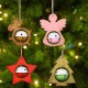 聖誕節木質鈴鐺吊飾 創意聖誕樹裝飾必備鈴鐺 聖誕布置吊飾