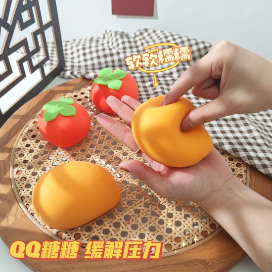 仿真紓壓水果玩具 創意矽膠水果捏捏樂 創意水果造型紓壓玩具
