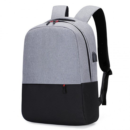 商務休閒雙肩包 旅行必備收納包 牛津布電腦包 雙色旅行後背包