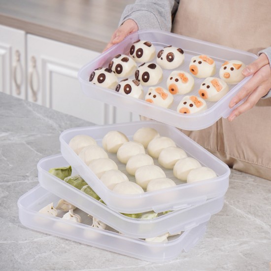 多功能密封水餃盒 保鮮冷凍餃子餛飩收納盒 雞蛋收納盒