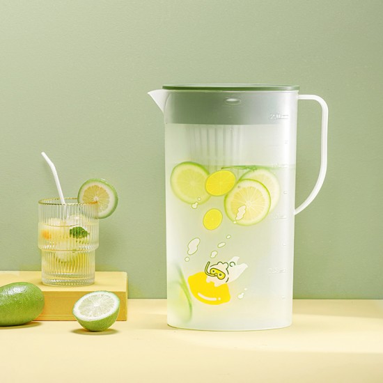 多功能質感冷水壺 可過濾尖嘴水壺 泡茶檸檬水 夏日必備
