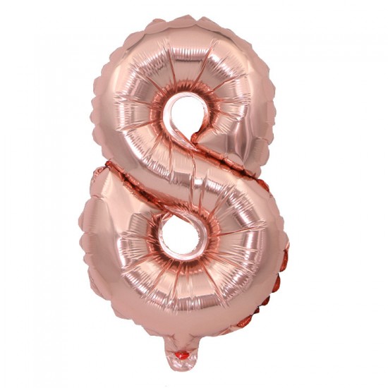 32寸鋁膜數字氣球 生日氣球 裝飾氣球 歲數氣球 生日佈置  