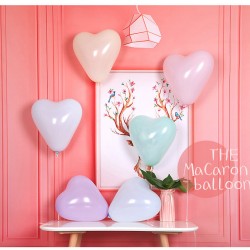 馬卡龍心形氣球 婚禮佈置 告白氣球 結婚佈置 愛心氣球 