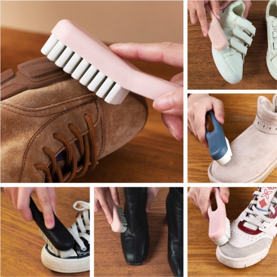   麂皮專用洗鞋刷 橡膠擦 麂皮刷 磨砂皮 絨面去汙 麂皮保養