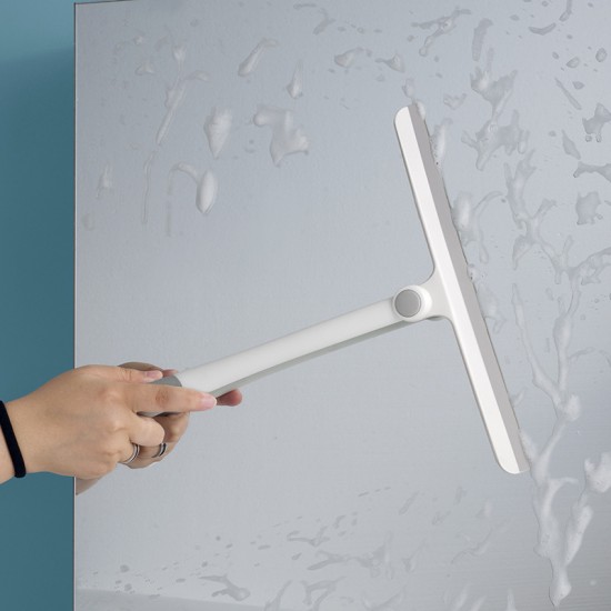  360度可旋轉玻璃刮水器 T型 刮水板 窗戶浴室清潔 大掃除 
