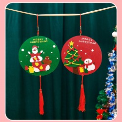 【聖誕動手做】DIY不織布聖誕節掛飾 小學禮品 美勞材料包