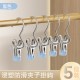 不鏽鋼無痕護衣夾 掛勾夾子 多功能 曬衣夾 衣架 褲夾 5入裝
