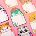 可愛動物雙面留言板 兒童塗鴉畫板 記事板 計畫表 可擦畫板