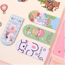 Q版卡通磁鐵書籤 書籤夾 磁性書籤 夾書頁 學生文具 