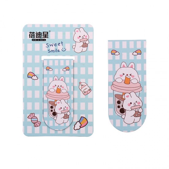 Q版卡通磁鐵書籤 書籤夾 磁性書籤 夾書頁 學生文具 