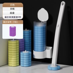 拋棄式馬桶刷 壁掛式馬桶刷 一次性 清潔刷 海綿刷 潔廁 浴室清潔