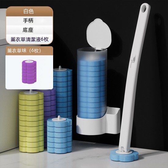 拋棄式馬桶刷 壁掛式馬桶刷 一次性 清潔刷 海綿刷 潔廁 浴室清潔