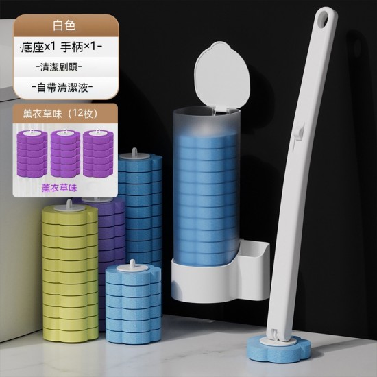 拋棄式馬桶刷 壁掛式馬桶刷 一次性 清潔刷 海綿刷 潔廁 浴室清潔