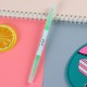 極簡雙頭螢光筆 塗鴉筆 重點標記 記號筆 學生必備文具