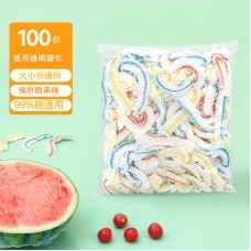 一次性保鮮膜套 食物保鮮膜 保鮮罩 保鮮蓋 拋棄式 浴帽 封口套 100入