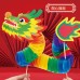 趣味DIY舞龍拉花 端午節 新年 紙龍 兒童手工 美勞 DIY材料包