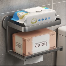 壁掛式紙巾置物架 抽紙架 捲紙架 置物架 收納架 免打孔 衛生紙架 浴室廁所