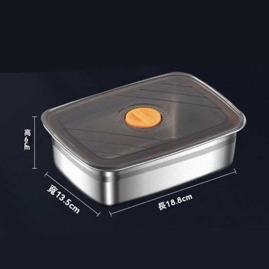 不鏽鋼密封保鮮盒 便當盒 保鮮盒 真空保鮮盒 飯盒 餐盒 收納盒 密封盒 