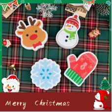 聖誕造型海綿刷 清潔刷 菜瓜布 百潔布 洗碗 清潔布 去汙 麋鹿 雪花 聖誕節 