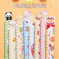 超萌卡通磁性軟尺 15cm直尺 軟尺 直尺 創意文具