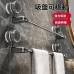 可伸縮吸盤毛巾架 浴巾架 毛巾桿 掛桿 免打孔 無痕置物架 轉角可用