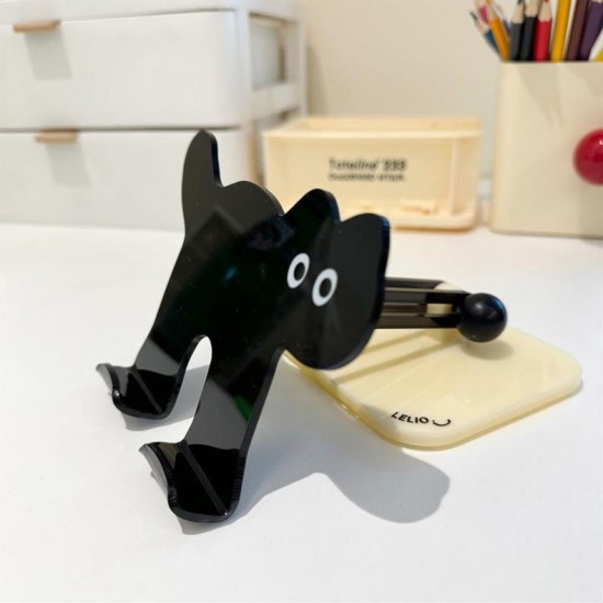 【桌面追劇神器】貓咪手機平板支架 - 可愛摺疊懶人架